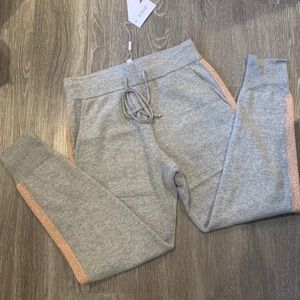 Derek Lam 10 Crosby Cashmere/Wool/Lurex Pants